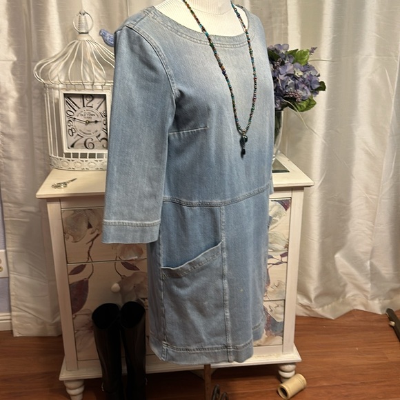 Adriano Goldschmidt Denim Dress - Picture 5 of 7